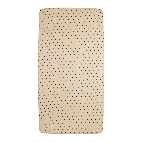 Hoeslaken juniorbed (70x140/150 cm) - Sweet Heart Soft Sand