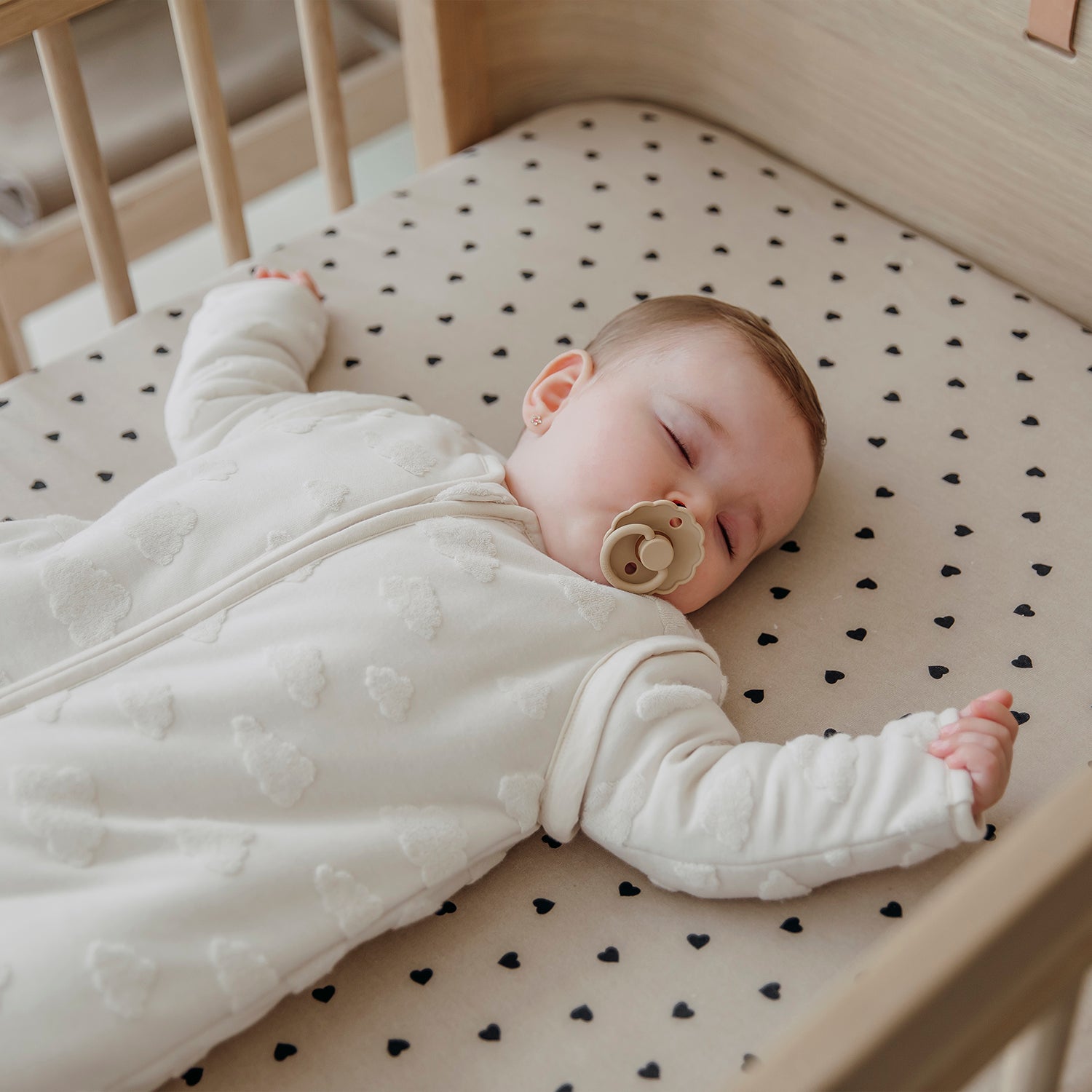 Fitted sheet cot (60x120 cm) - Bloomy