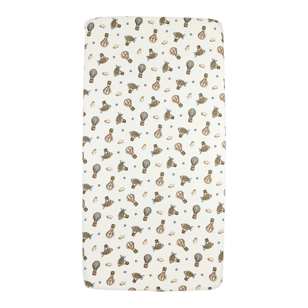 Hoeslaken juniorbed (70x140/150 cm) - Air Balloons