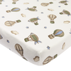 Boxmatras hoeslaken (75x95cm) - Air Balloons