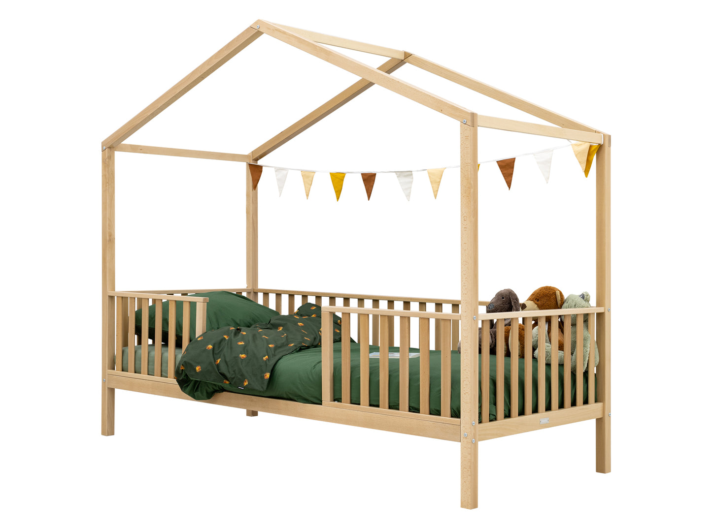 Bopita Robin Huisbed met poten 90x200 - Naturel