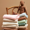 Swaddle 120x120cm 2-pack pre-washed (various colours)