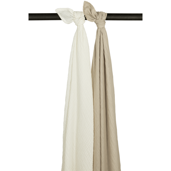 Swaddle 120x120cm 2-pack pre-washed (various colours)