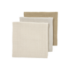 Hydrophilic washcloths 3-pack - Off-white/Soft Sand/Taupe