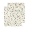 Hydrofiele washandjes 2-pack - Flower Multicolour