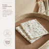 Hydrofiele doeken 2-pack - 70x70 cm - Flower Multicolour
