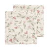 Hydrofiele monddoekjes 2-pack - Flower Multicolor