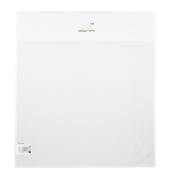 Ledikantlaken Eend (100x150 cm) - Offwhite