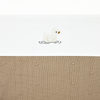 Ledikantlaken Eend (100x150 cm) - Offwhite