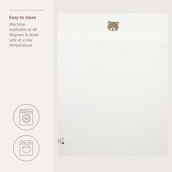 Wieglaken Bear (75x100 cm) - Sand