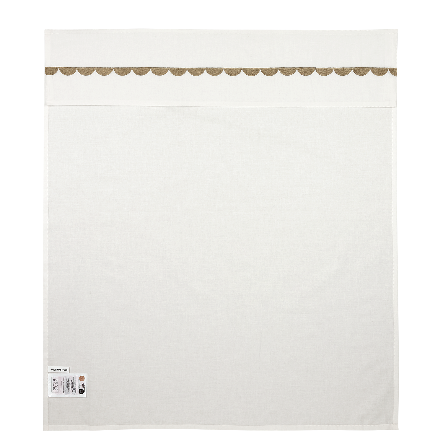 Wieglaken Boogjes (75x100 cm) - Taupe