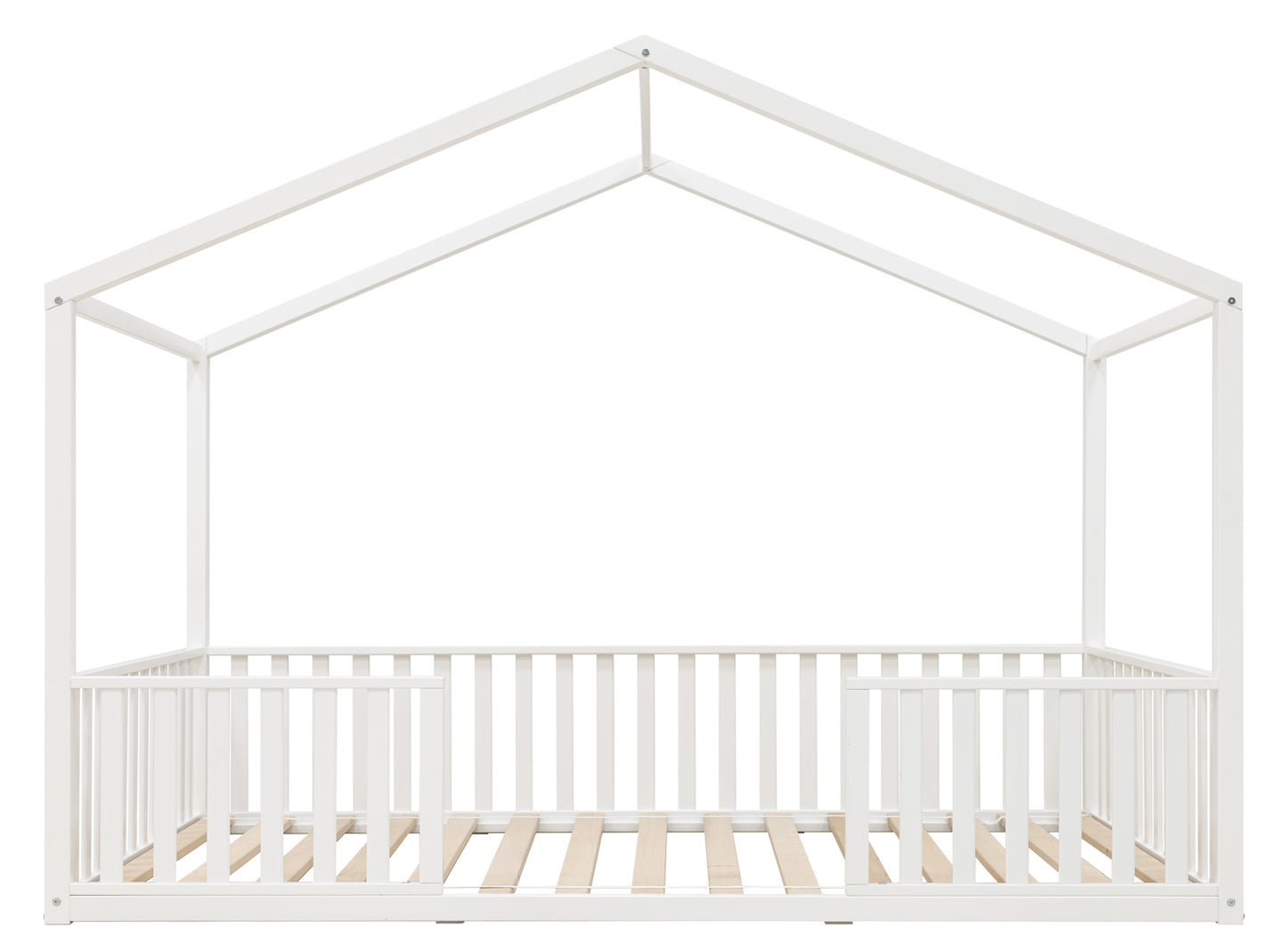 Bopita Robin House bed with legs 90x200 - White