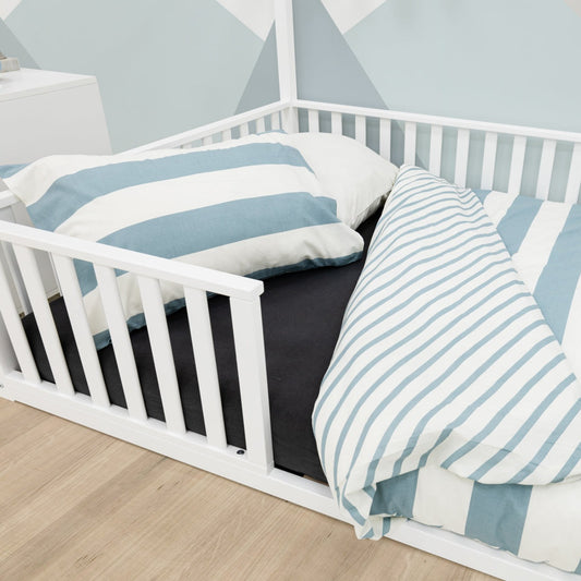 Bopita Robin House bed with legs 90x200 - White