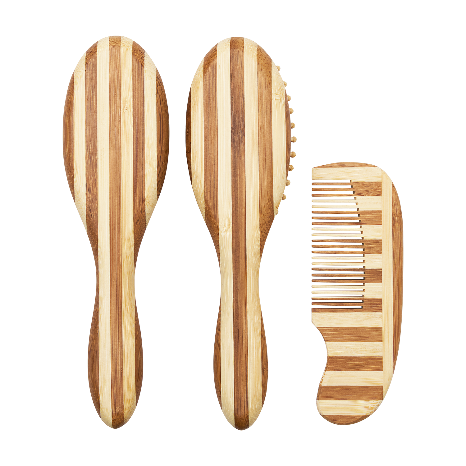 Bamboo Hair Set 3-piece