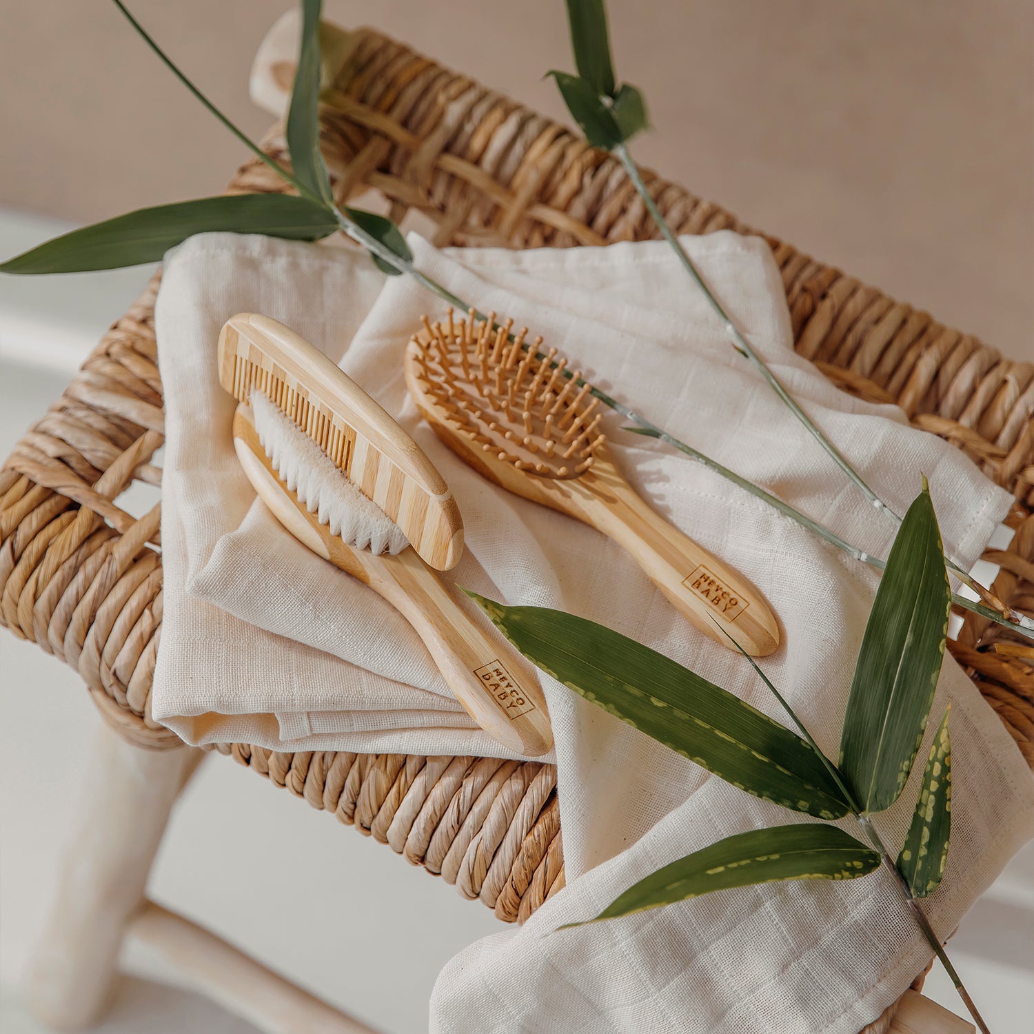 Bamboo Hair Set 3-piece