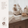 Aankleedkussen - Stripe Taupe