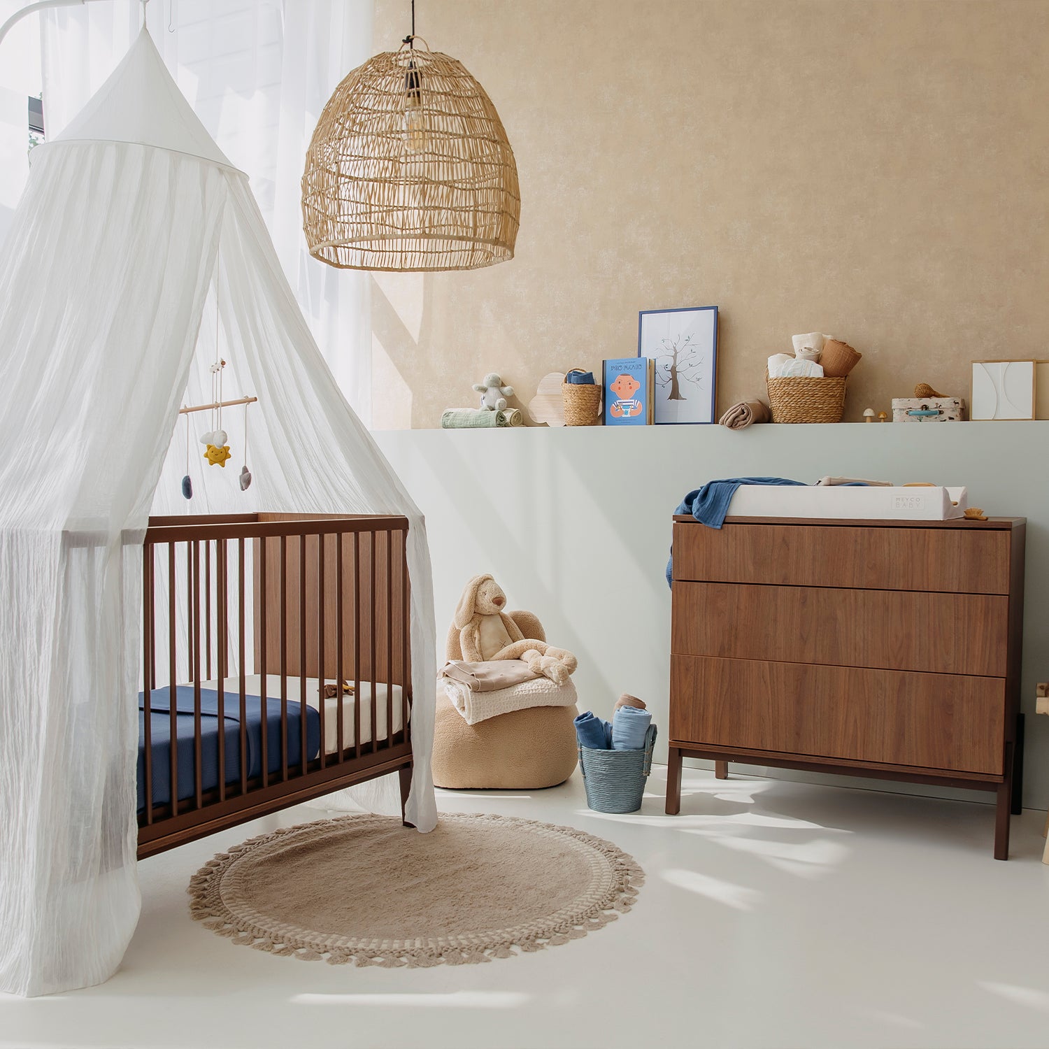 Deken 100x150 - Pure Indigo (0.5 TOG)