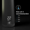 Draagbare flessenwarmer voor (moeder)melk of water