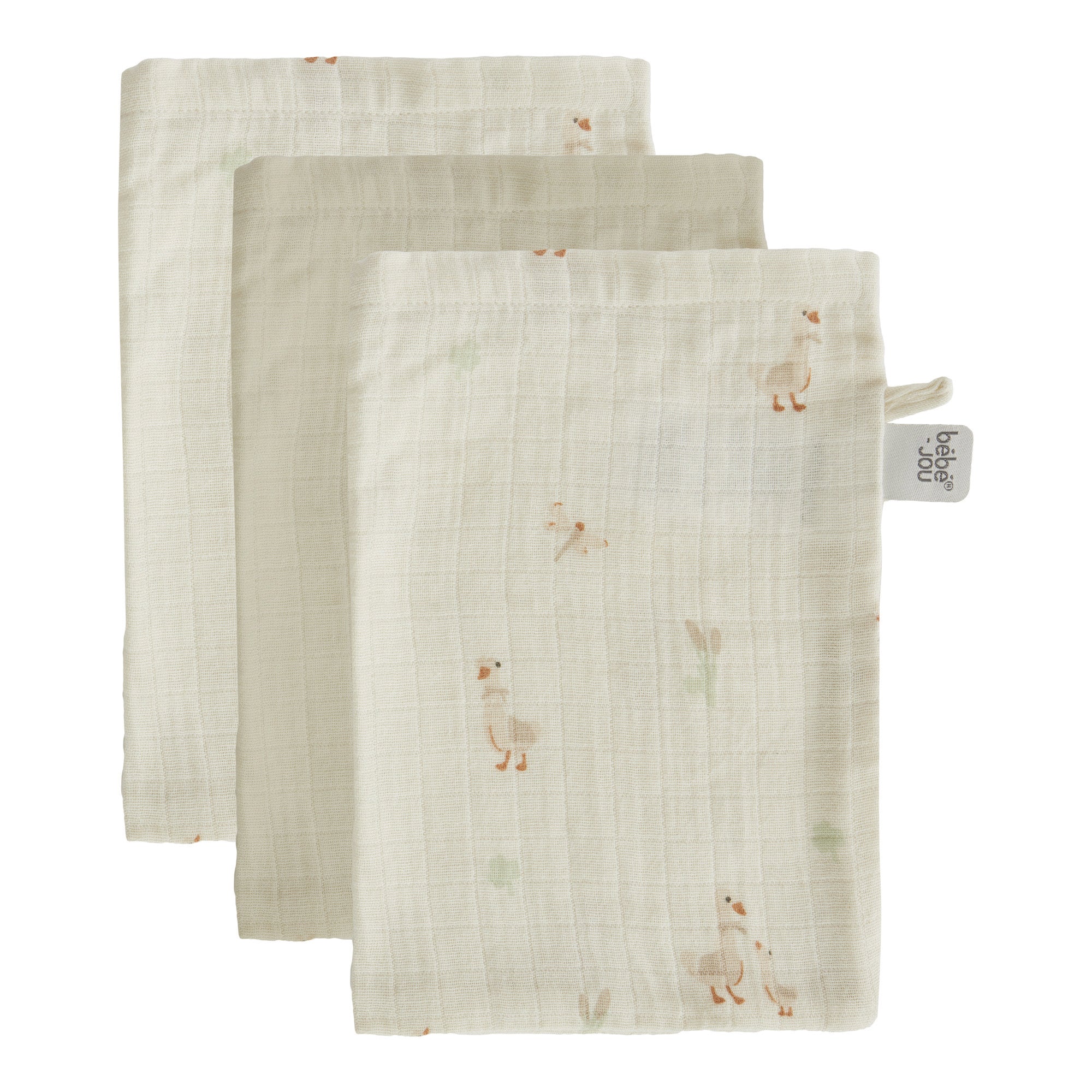 3-pack Washandjes Dear Goose