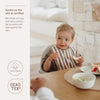3-pack Slabben - Fat Stripe Taupe