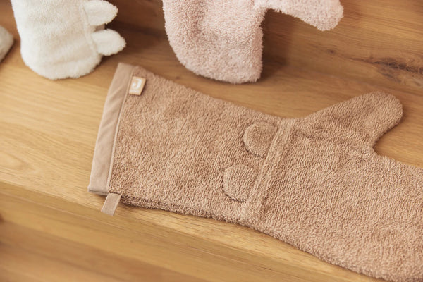 Grote Washand badstof Ears - Biscuit