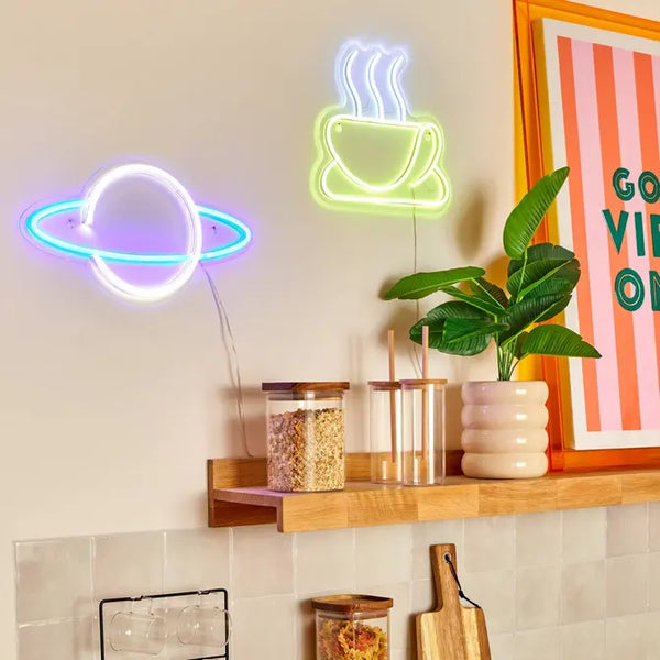 Planeet LED neon lamp (USB)