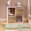 4-Compartment Storage Cabinet - Pink