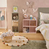 4-Compartment Storage Cabinet - Pink