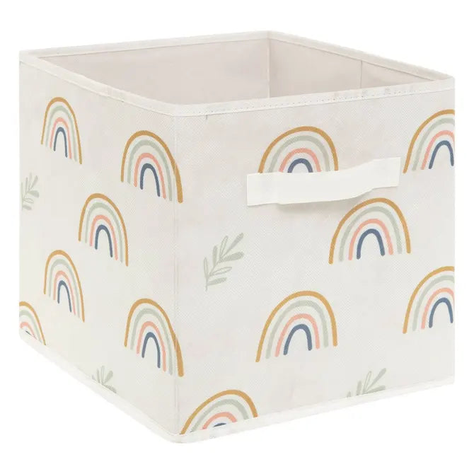 Opbergbak Green/Rainbow (set van twee)
