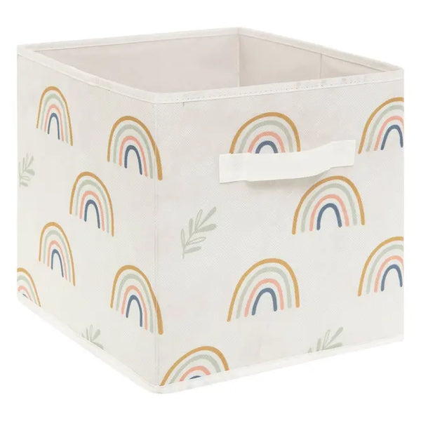 Opbergbak Green/Rainbow (set van twee)