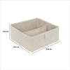2-vaks Lade Opbergers - Beige