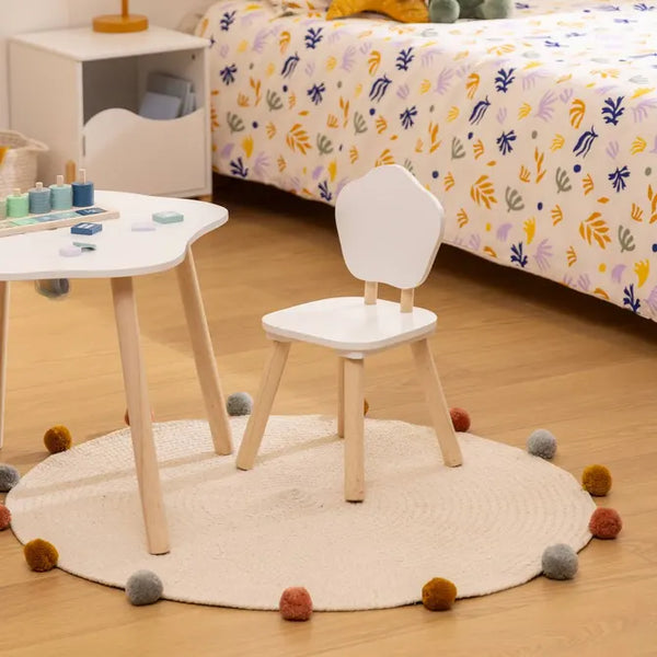 White high chair