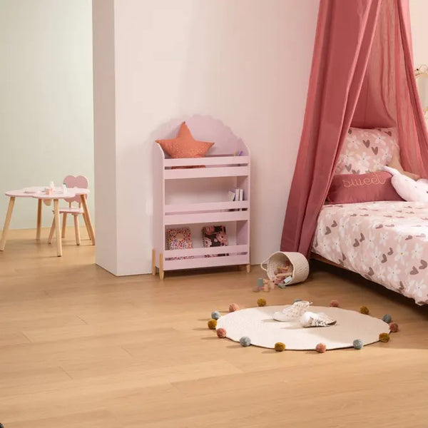 Boekenkast Roze