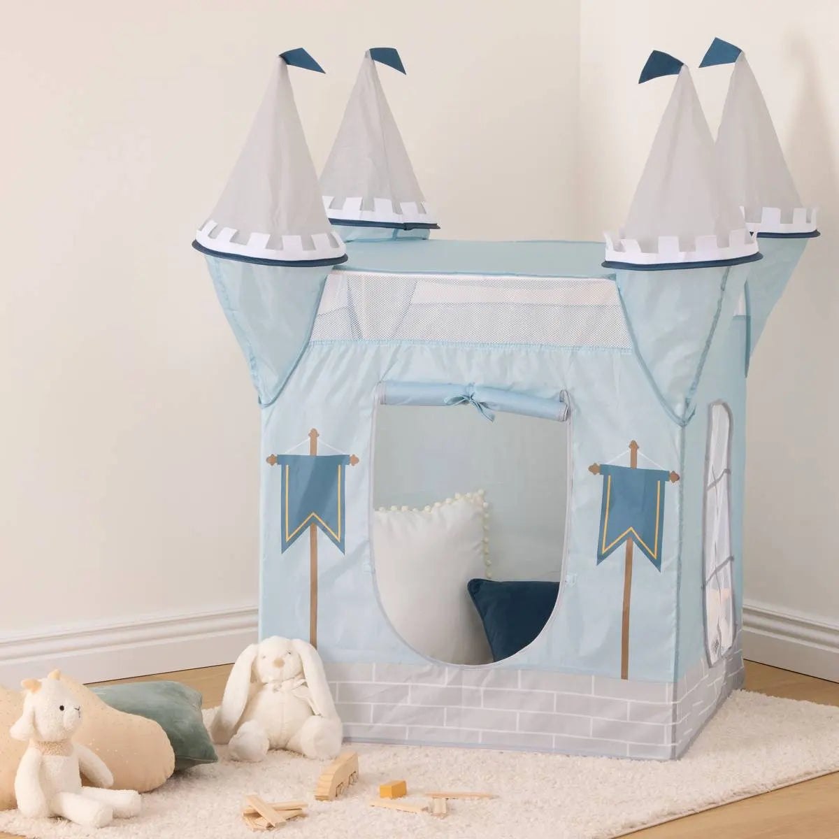 Tent Kasteel - Blauw