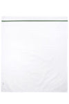 Crib sheet piping for baby bed (100x150 cm) - Forest Green