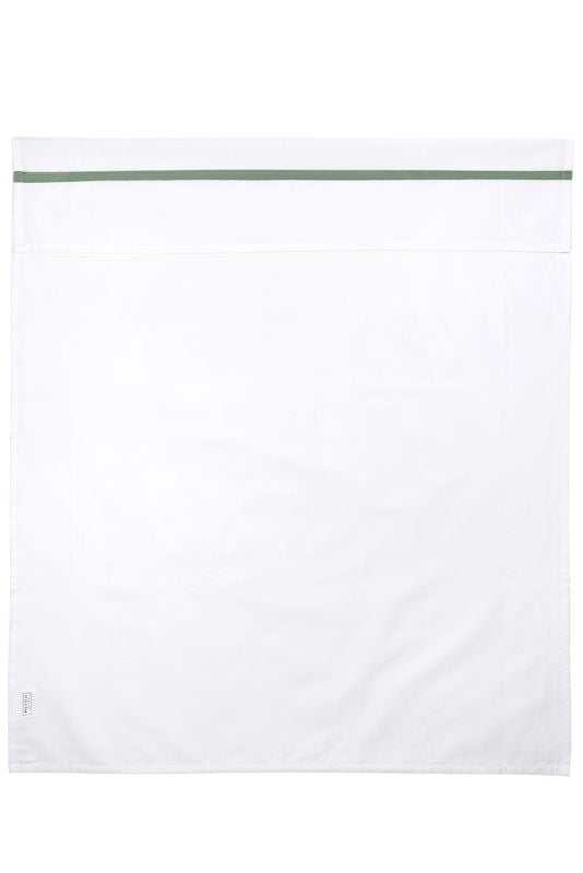 Crib sheet piping for baby bed (100x150 cm) - Forest Green