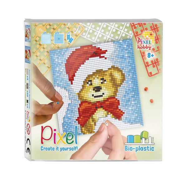Pixel set - Kersthondje