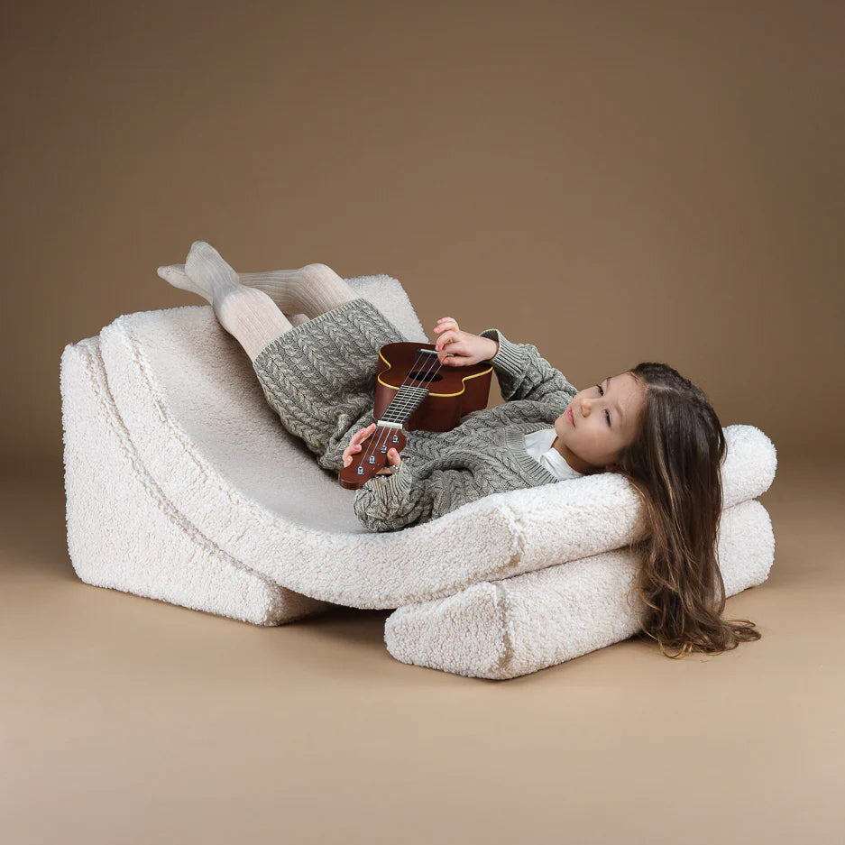 Moon Chair - Teddy Biscuit