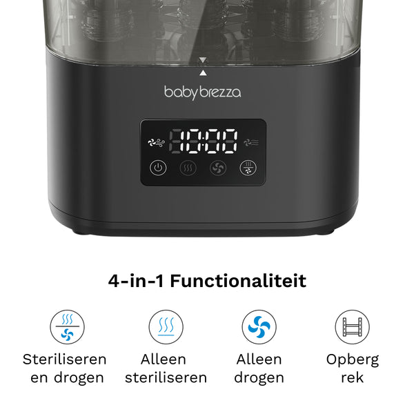 Babyfles sterilisator & droger Pro - Black