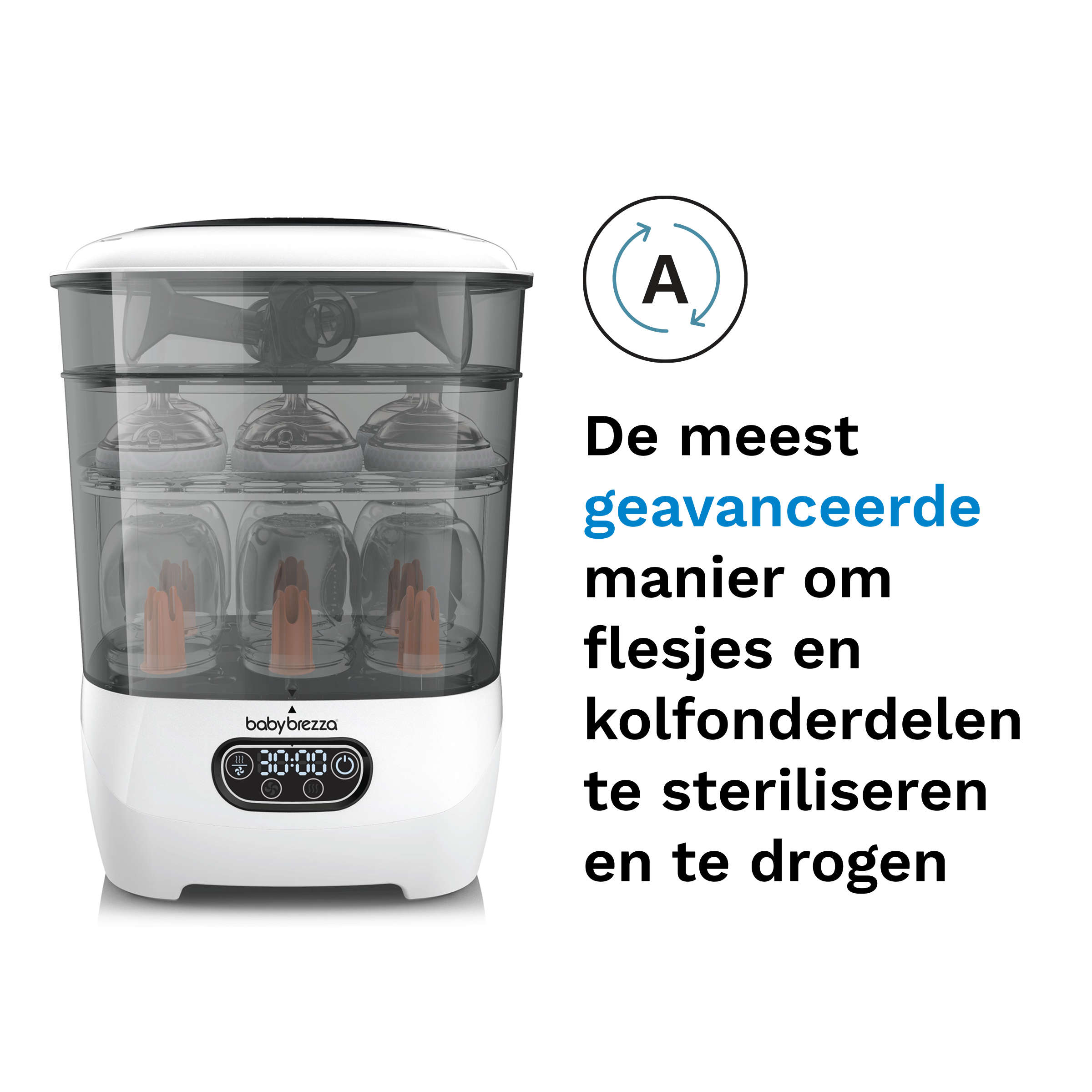 Babyfles sterilisator & droger Pro