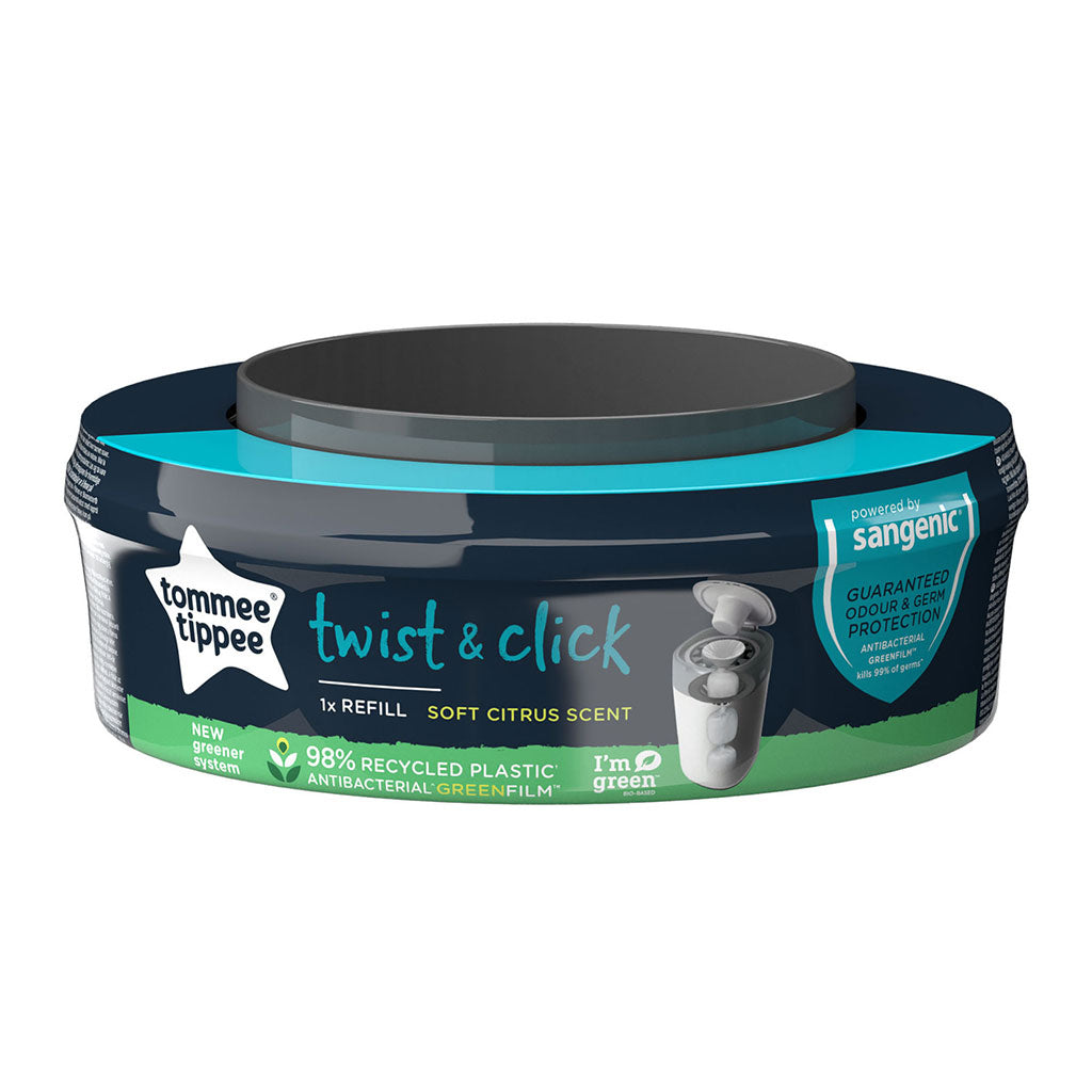 Tommee Tippee | Sangenic | Twist & Click | Navulcassette (single pack)
