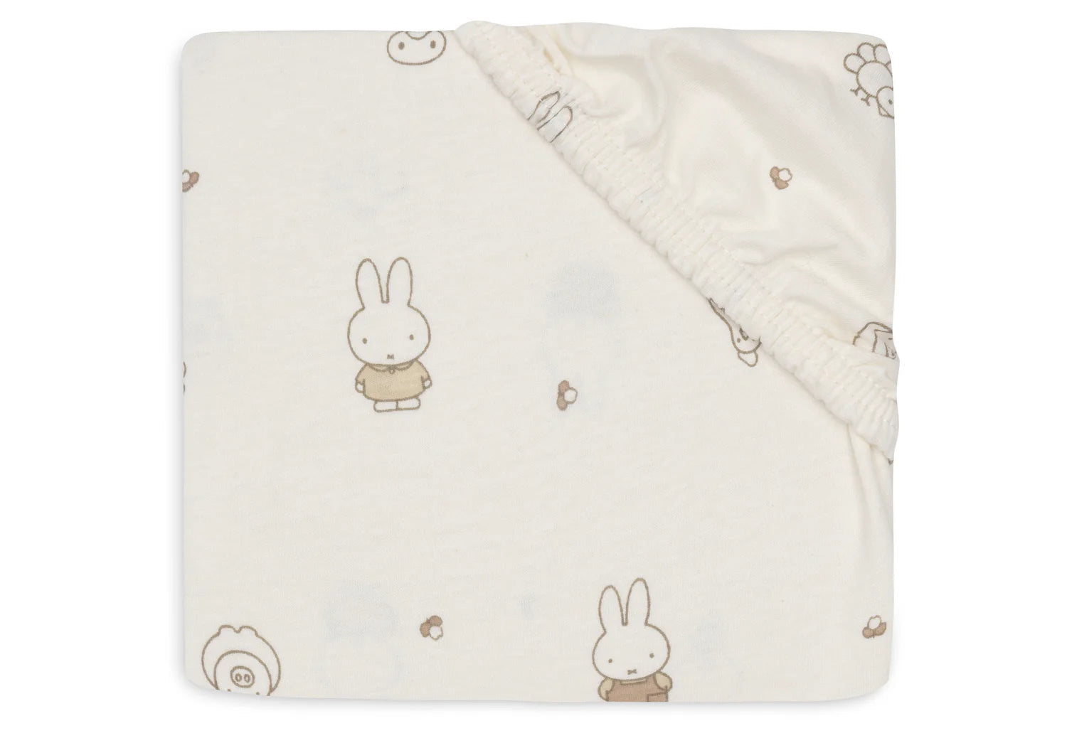 Hoeslaken ledikant (60x120 cm) - Miffy Family Farm