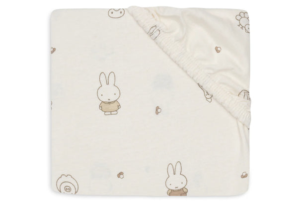 Hoeslaken ledikant (60x120 cm) - Miffy Family Farm