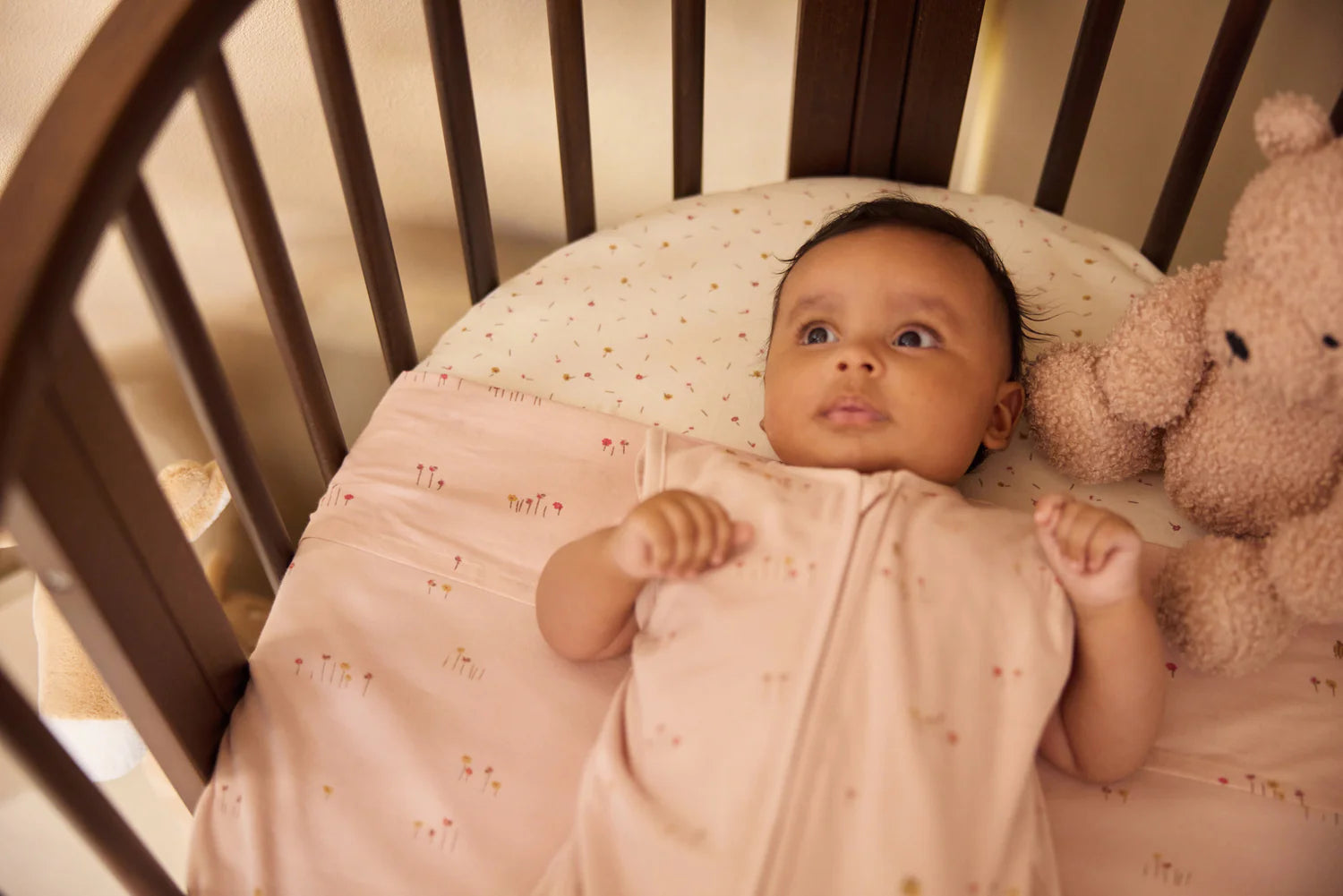 Fitted sheet cot (60x120 cm) - Bloomy