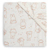 Hoeslaken ledikant (60x120 cm) - Miffy Light Terra