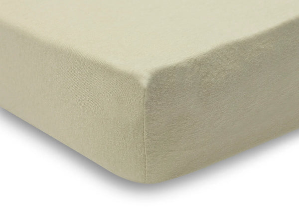 Fitted sheets baby bed/crib basic (60x120 cm) - various colors