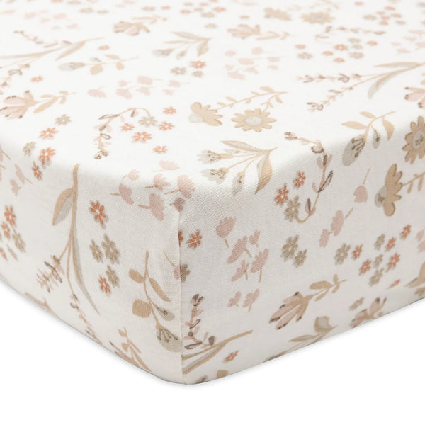 Fitted sheet cot (60x120 cm) - Bloomy