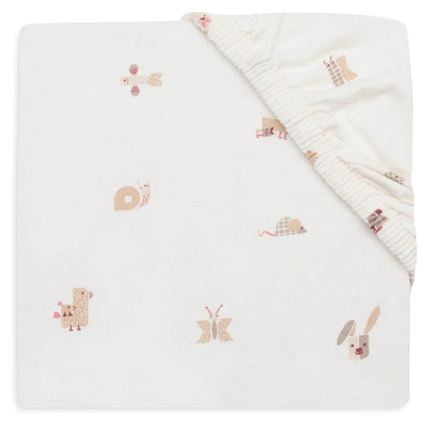 Fitted sheet cot (60x120 cm) - Bloomy