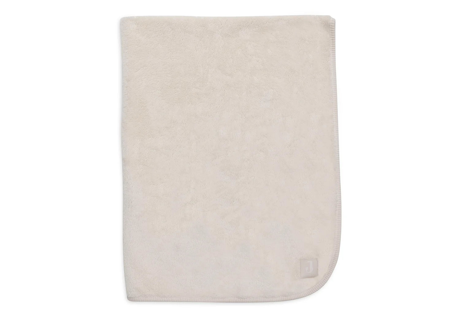 Wiegdeken 75x100 cm Reversible Basic Sherpa/Jersey - Oatmeal
