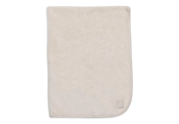 Wiegdeken 75x100 cm Reversible Basic Sherpa/Jersey - Oatmeal